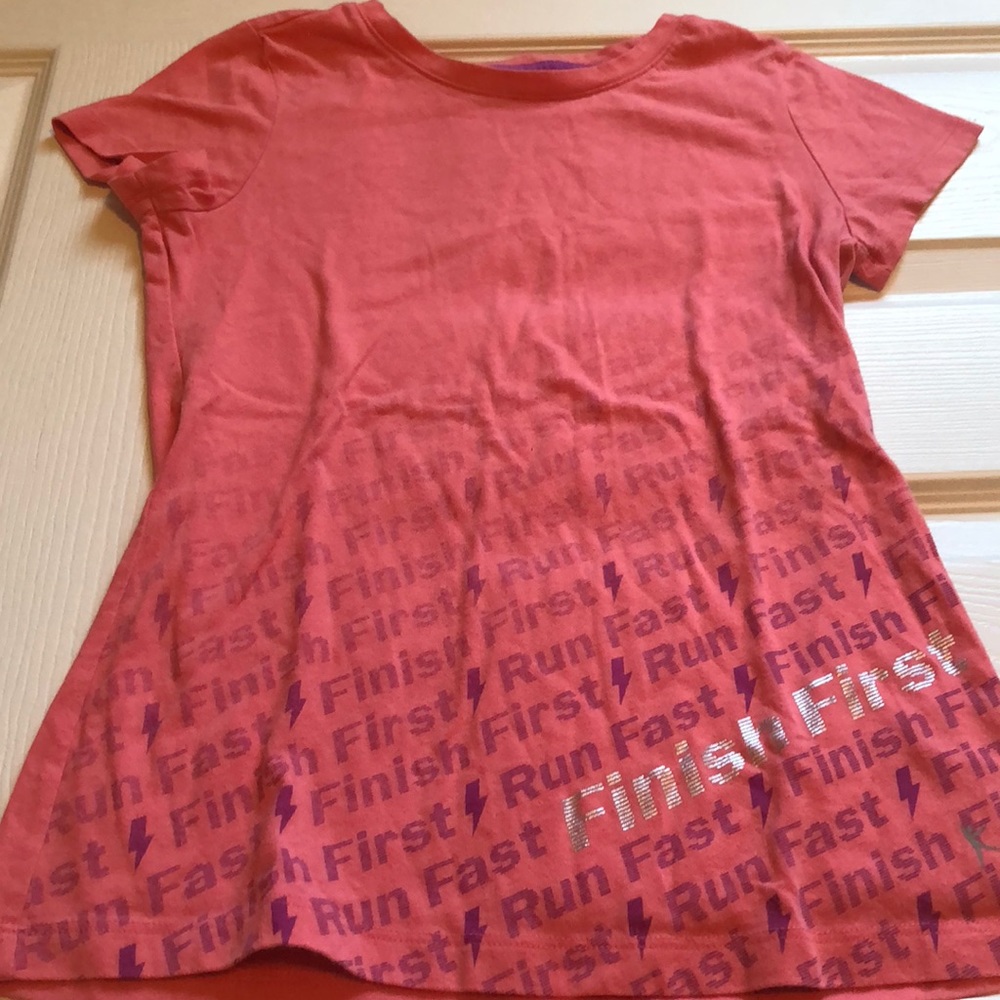 Finish first shirt